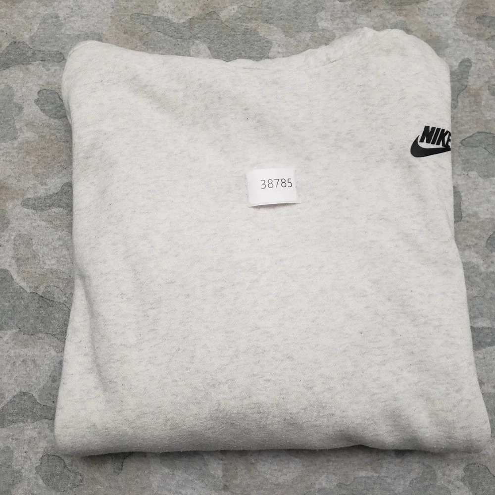 Nike Sweatshirt Womens 1X Gray Pullover Hooded Pockets Long‎